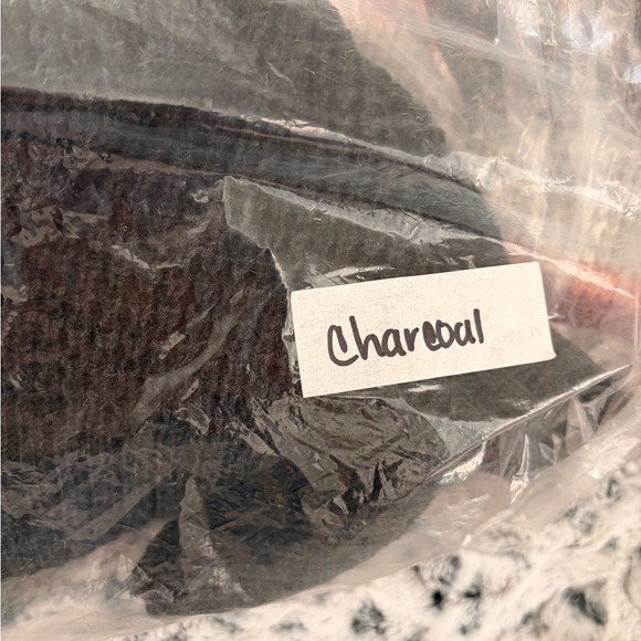 Zenana Outfitters Charcoal Off-Shoulder Sweater - Picture 8 of 10